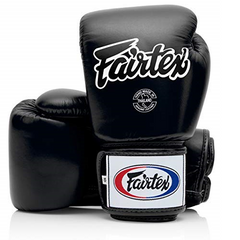 BGV1 Muay Thai Boxing Glove (Black) - Fairtex