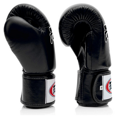 BGV1 Muay Thai Boxing Glove (Black) - Fairtex