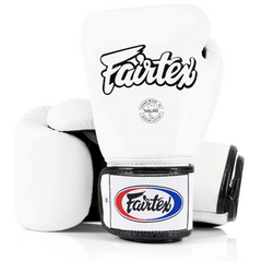 BGV1 Muay Thai Boxing Glove (White) - Fairtex
