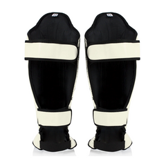 SP5 Competition Muay Thai Shin Guard (White) - Fairtex