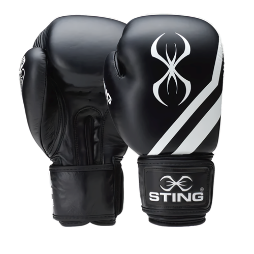 sting boxing gear Orion Boxing Glove (Black) - Sting Sports