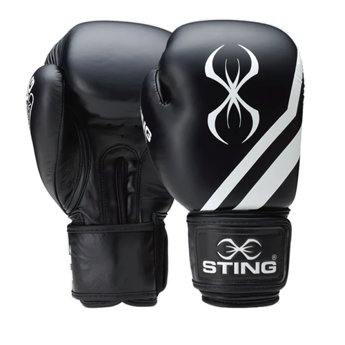 Orion Boxing Glove (Black) - Sting Sports | Mighty Fighting Goods